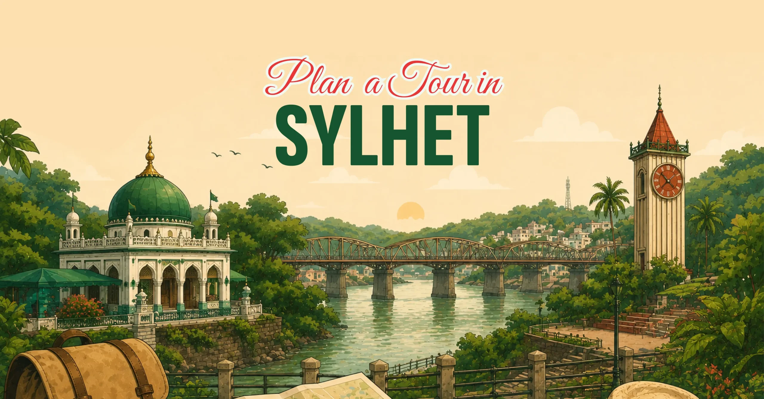 An Exploration Plan Through Sylhet’s Most Beautiful Places